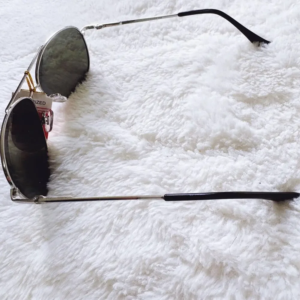 Felix Blue w/Silver Rim Mirrored Sunglasses